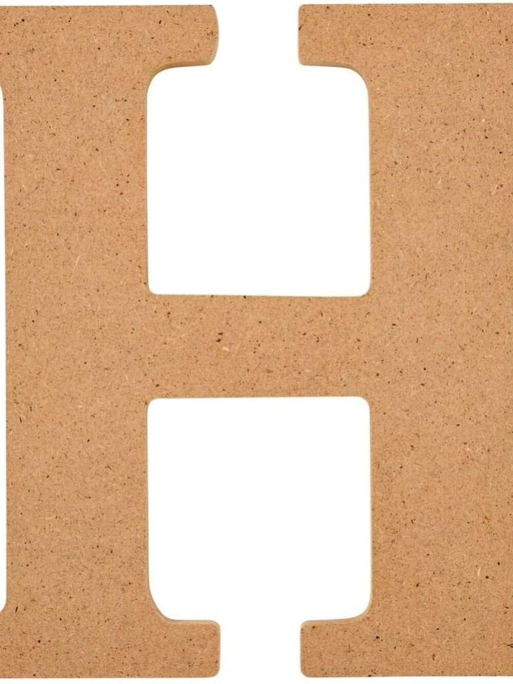 Unfinished Wood Letter, 5" Wooden Surface Perfect for DIY Arts and Crafts Projec